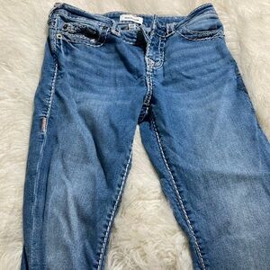 True Religion Women's Denim Blue Skinny Jeans